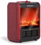 Orbegozo CM 9015 Chimenea Eléctrica Roja 1500W